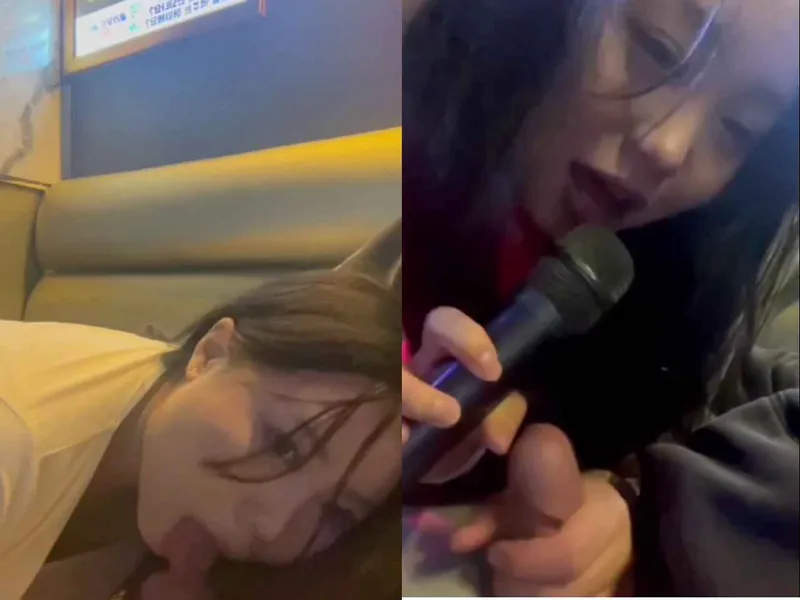 Hát karaoke em cầm nhầm mic thành cục thịt anh rồi mút luôn